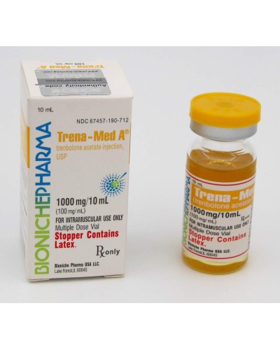 Bioniche Pharma Trena-Med A (trenbolone acetate) 100 mg/ml 10ml vial