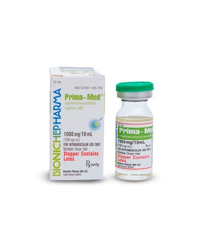 Bioniche Pharma Prima-Med (methenolone enanthate) 100 mg/ml 10ml vial
