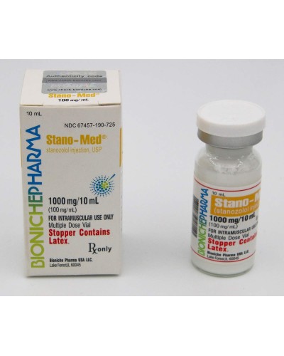 Bioniche Pharma Stano-Med (stanozolol for injection) 100mg/ml 10ml vial