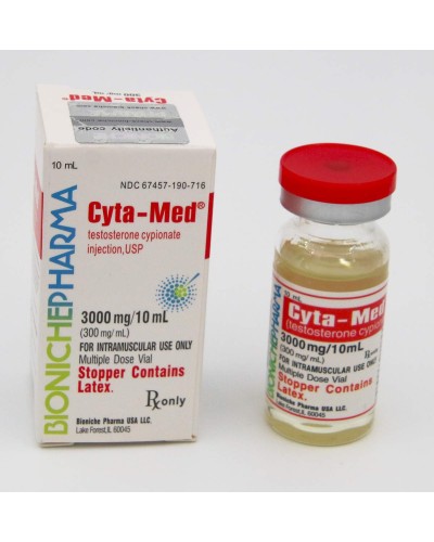 Bioniche Pharma Cyta-Med (test. cypionate) 300 mg/ml 10ml vial