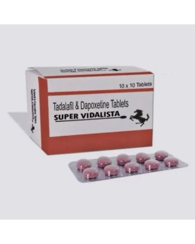 Centurion Super Vidalista 10 tabs x 20mg Tadafil + 60mg Dapoxetine