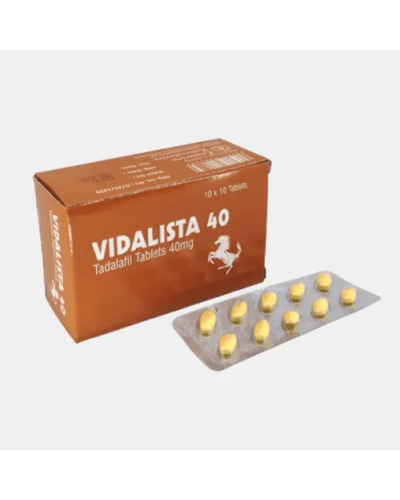 Centurion Vidalista 40mg Tadalafil 10 tabs