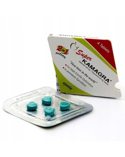 Ajanta Kamagra Super 160mg Sildanafil 100mg+ Depoxetine 60mg 4 tabs