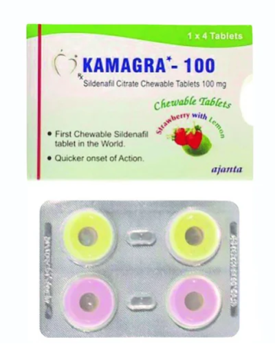 EXP Ajanta Kamagra Polo 100mg Sildanafil 4 tabs
