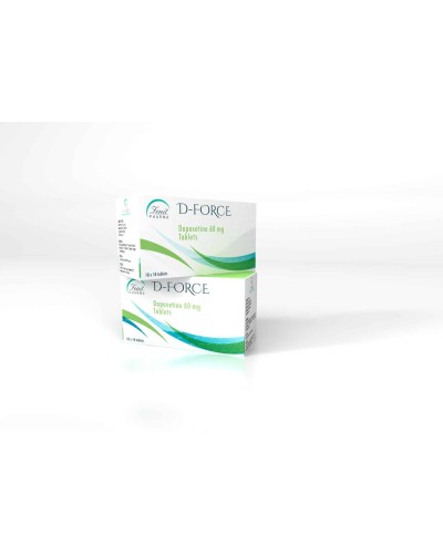 Zenit Pharma D-Force 60 mg Depoxetine 10 tabs