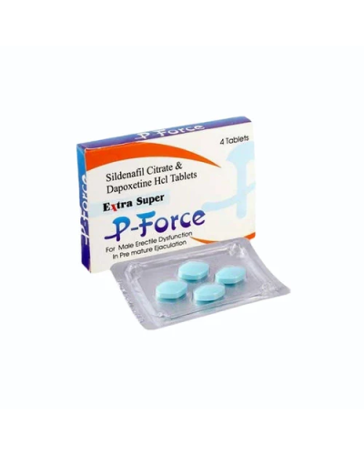 EXP Sunrise Remedies Extra Super P-Force Sildanafil 100mg+ Depoxetine 60mg	4 tabs