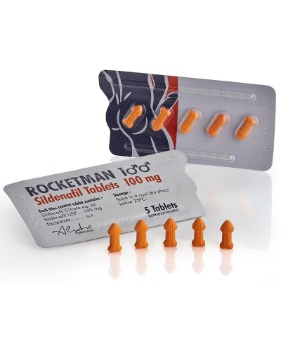 Alpha Pharma Rocketman 100 Sildanafil 100mg 5 tabs