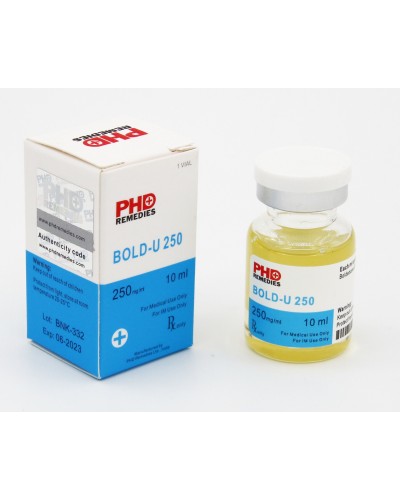 PHD Remedies BOLD-U 250 (boldenone undecylenate 250mg/ml) 10ml/vial