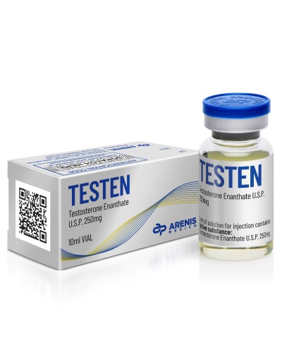 Arenis Medico Testen Testosterone Enanthate 250mg/ml x 10ml vial