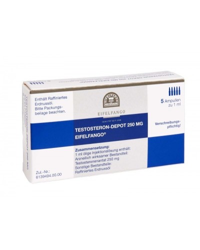 Eifelfango Testosteron-Depot 250mg/ml  (5amp/box version)