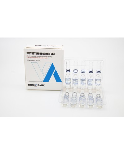 Nouveaux LTD Testosterone Combo 250mg/ml 10 amp/pack