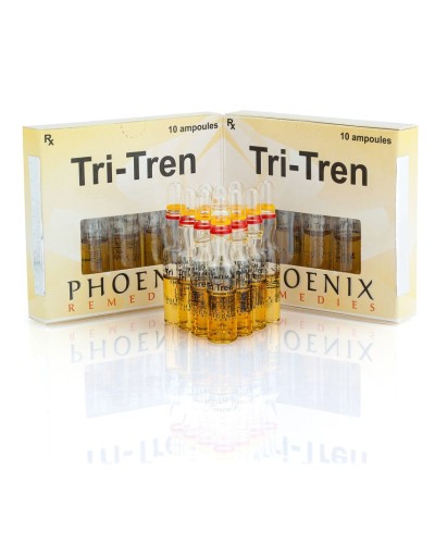 Phoenix Remedies Tri Tren (trenbolone ace 50mg/ml + hexa 50mg/ml + enth 50mg/ml.) 150 mg/ml 10 amp/pack