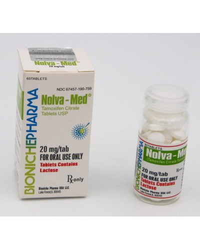 Bioniche Pharma Nolva-Med (Tamoxifen Citrate 20mg/tab, 60tabs/box)