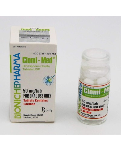 Bioniche Pharma Clomi-Med (Clomiphene Citrate 50mcg/ta, 60tabs/box)