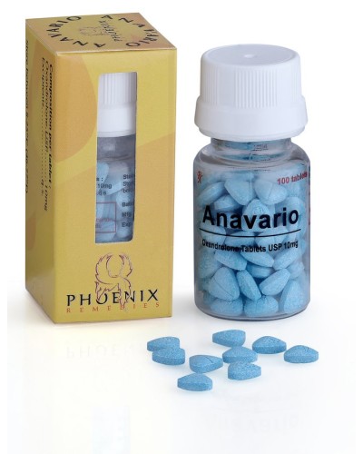 Phoenix Remedies Anavario Oxandrolone (Oxandrolone 10mg/tab, 100tabs/box)