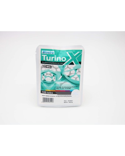 Biosira TurinoX (Chlordehydromethyltestosterone) 10mg/tab, 100tabs/sachet