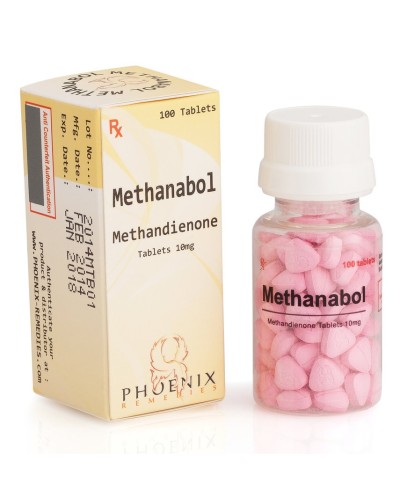 Phoenix Remedies Methanabol Methandienone (Methandienone 10mg/tab, 100tabs/box)