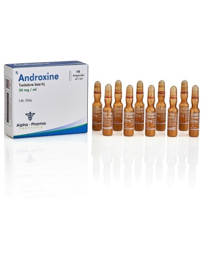 Alpha-Pharma Androxine (trenbolone base) 50mg/ml 10 amp/pack