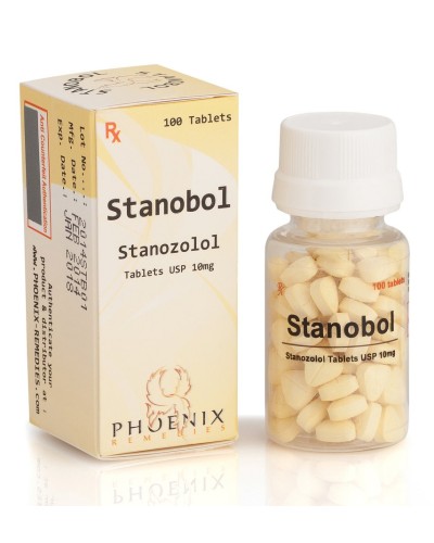 Phoenix Remedies Stanobol Stanozolol (stanozolol 10mg/tab, 100tabs/box)