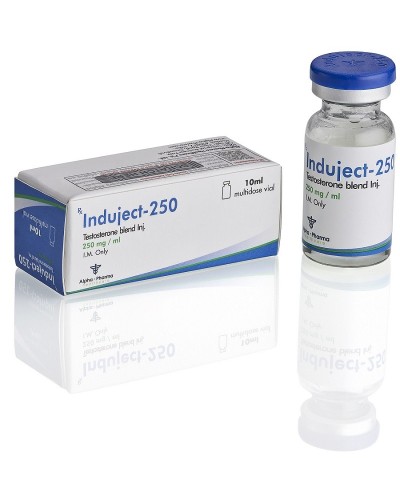 Alpha-Pharma Induject-250 (testosterone mix) 250 mg/ml 10 ml/vial