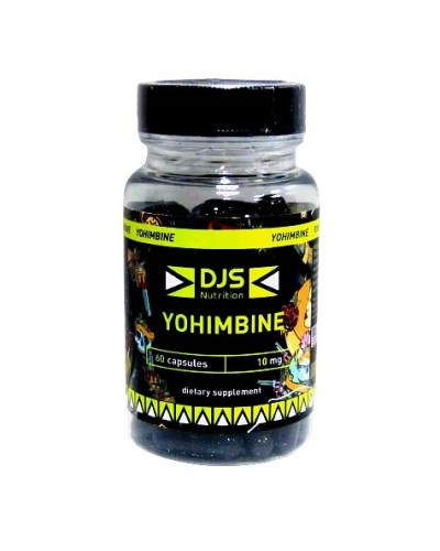 DJS Nutrition Yohimbine 10mg/caps 60capsules bottle