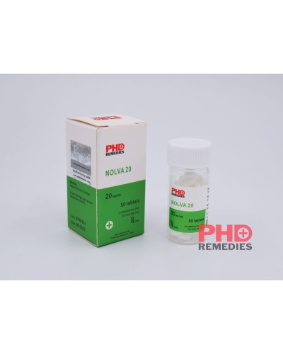 PHD Remedies NOLVA 20 (Tamoxifen Citrate 20mg/tb x 50tb)