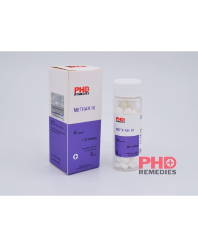 PHD Remedies METHAN 10 (methandienone 10mg/tb x 100 tb)