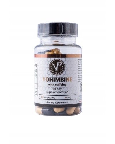 Virtutis Pharma Yohambin  Yohambin+Coffeine10+200mg 60 caps