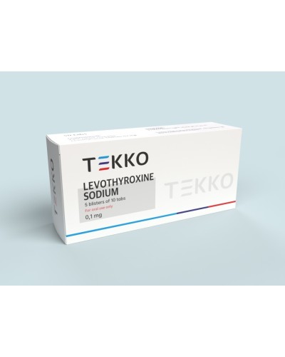 Tekko Levothyroxine Sodium 0.1mg/tb x 50tb/box