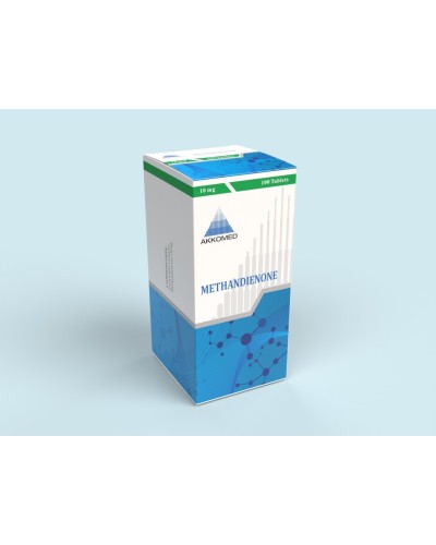 AKKOMED Methandienone 10mg/tab x 100tb/box