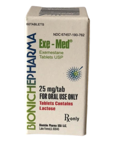Bioniche Pharma Exe-Med (Exemestane, 25mg x 60tabs/box)