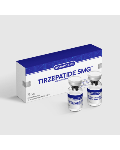 Bioamino Labs Tirzepatide 5 mg (solution for injection) 1vial 5mg + 1vial 2ml water