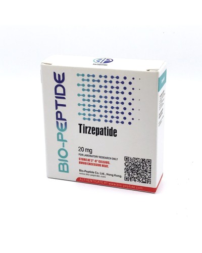Bio-Peptide Tirzepatide 20mg/vial + 2ml Water for Injection