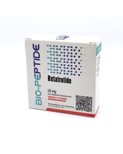 Bio-Peptide Retatrutide 20mg/vial + 2ml Water for Injection