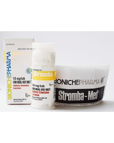 Bioniche Pharma Stromba-Med (stanozolol 10mg/tab, 120tabs/box)