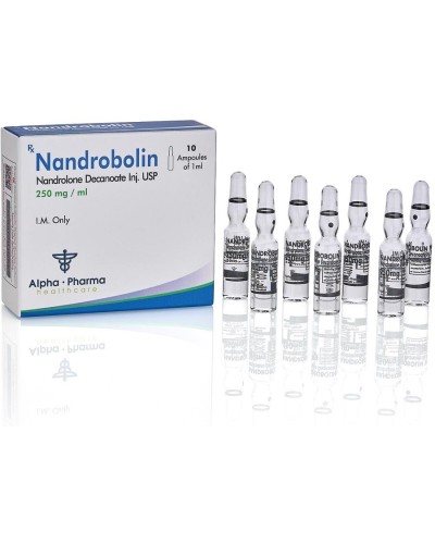Alpha-Pharma Nandrobolin (nandrolone decanoate) 250 mg/ml 10 amp/pack