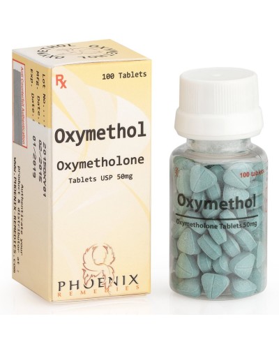 Phoenix Remedies Oxymethol ( Oxymetholone 50 mg/tab, 100tabs/box)