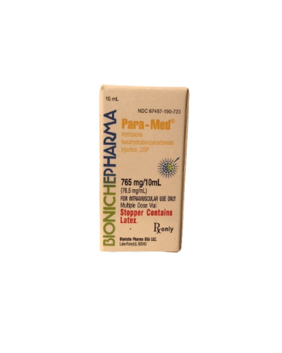 Bioniche Pharma Para-Med (trenbolone hexahydrobenzylcarbonate) 76,5 mg/ml 10ml vial