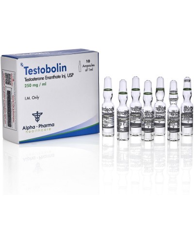 Alpha-Pharma Testobolin (test. Enanthate) 250 mg/ml 10 amp/pack