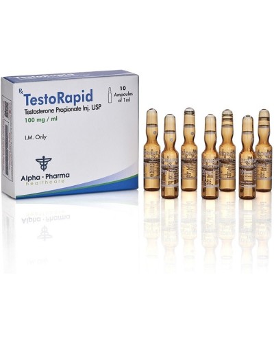 Alpha-Pharma TestoRapid (test. Prop) 100 mg/ml 10 amp/pack