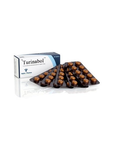Alpha-Pharma Turinabol (4-Chlorodehydromethyltestosterone) 10mg/tab 50tabs/box