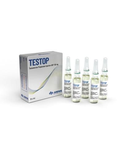 Arenis Medico Testop Testosterone Propionate 100mg/ml x 10 amp/pack