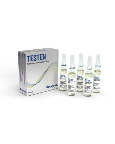 Arenis Medico Testen Testosterone Enanthate 250mg/ml x 10 amp/pack