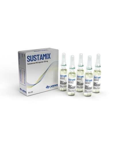 Arenis Medico Sustamix Testosterone Combination 250mg/ml x 10 amp/pack