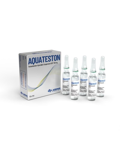 Arenis Medico Aquateston Testosterone Base 100mg/ml x 10 amp/pack