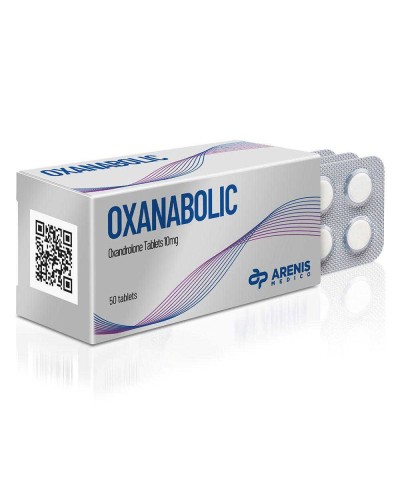 Arenis Medico Oxabolic 10mg Oxandrolone	50 Tabl