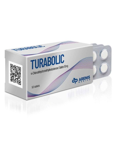 Arenis Medico Turabolic 10mg 4-chloromethyltestosterone Tabl.	50 Tabl