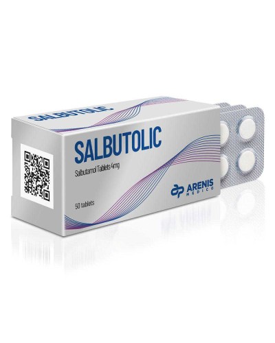 Arenis Medico Salbutolic 4mg Salbutamol	50 Tabl