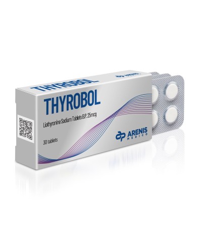 Arenis Medico T3 THYROBOL Liothyronine Sodium 25mcg 50 Tabl